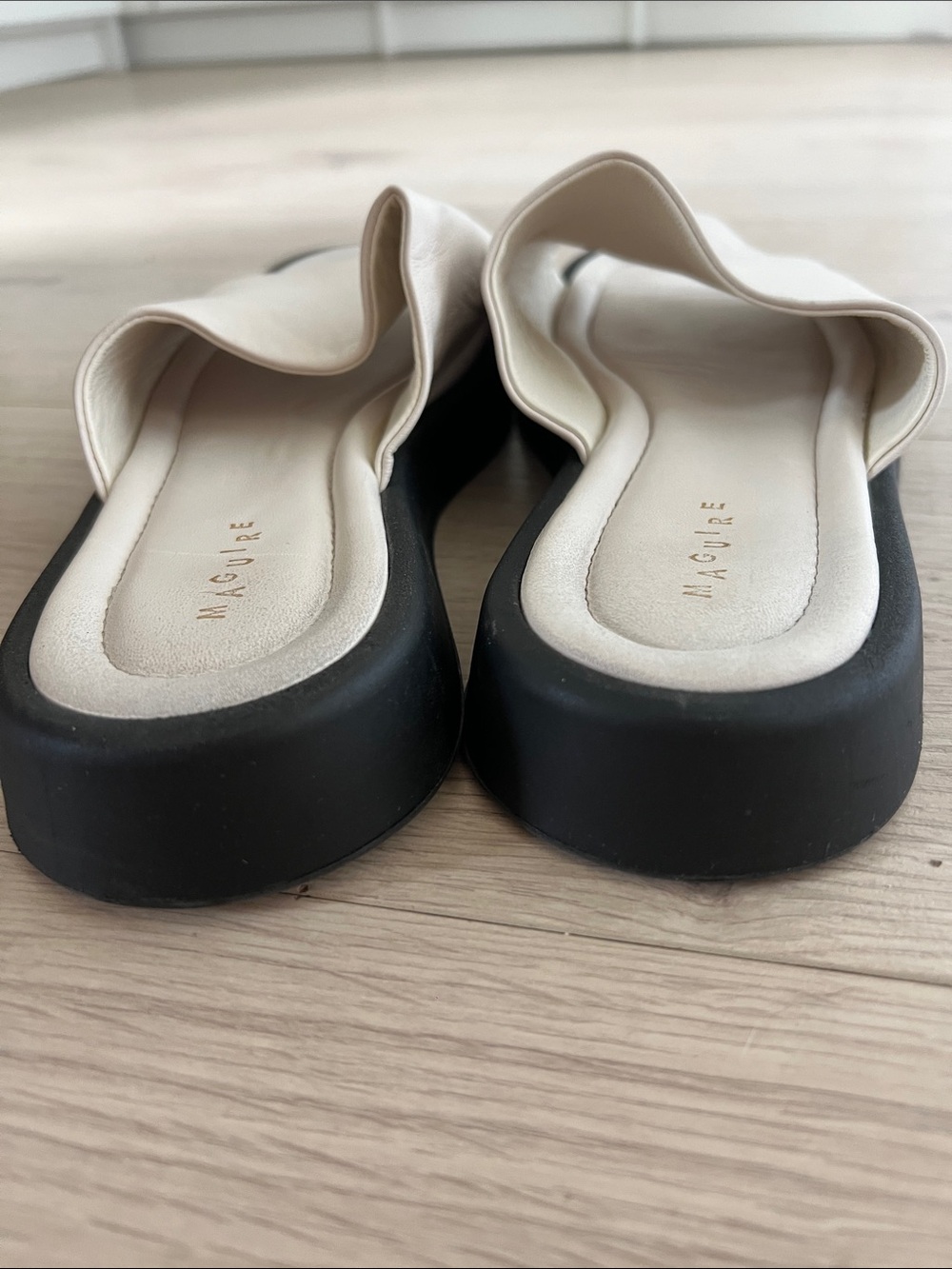 Maguire Leather Slides - Picture 7 of 11